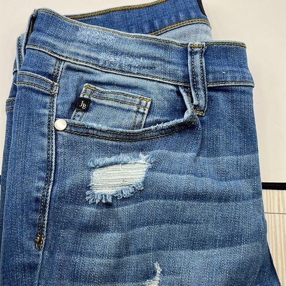 Judy Blue Distressed Skinny Size 7/28 - Picture 14 of 16